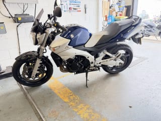 BLUE 2006 SUZUKI GSR 600 K6 - Photo 11