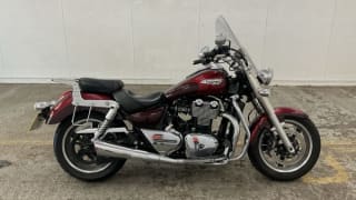 RED 2014 TRIUMPH THUNDERBIRD COMMANDER - Photo 7