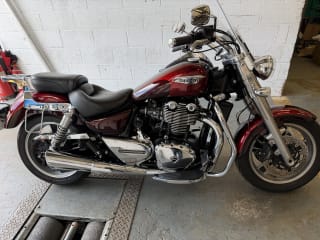 RED 2014 TRIUMPH THUNDERBIRD COMMANDER - Photo 4