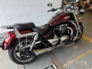 RED 2014 TRIUMPH THUNDERBIRD COMMANDER - Photo 20