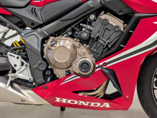 RED 2020 HONDA CBR 650R - Photo 7