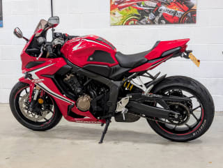 RED 2020 HONDA CBR 650R - Photo 39