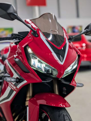 RED 2020 HONDA CBR 650R - Photo 54
