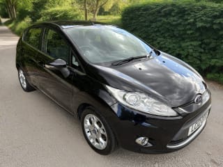BLACK 2012 FORD FIESTA ZETEC AUTO - Photo 1