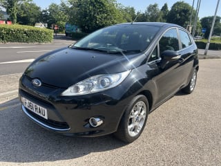 BLACK 2011 FORD FIESTA ZETEC - Photo 1