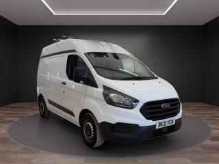 WHITE 2021 FORD TRANSIT CUSTOM 300LEADER EBLUE - Photo 8