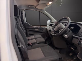 WHITE 2021 FORD TRANSIT CUSTOM 300LEADER EBLUE - Photo 9