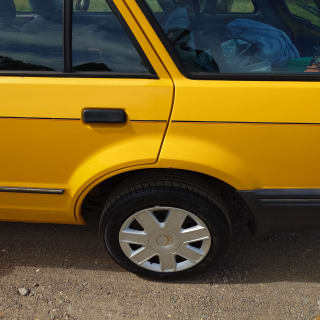 YELLOW 1991 FORD ESCORT L 5SPD - Photo 11