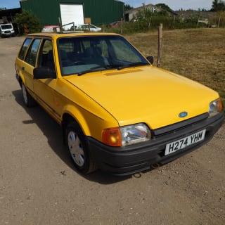 YELLOW 1991 FORD ESCORT L 5SPD - Photo 17