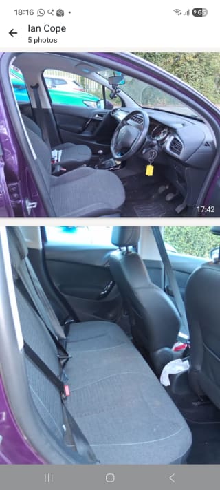 PURPLE 2016 CITROEN C3 EDITION PURETECH - Photo 6
