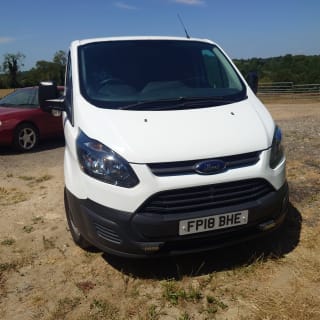WHITE 2018 FORD TRANSIT CUSTOM 290 - Photo 2