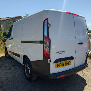 WHITE 2018 FORD TRANSIT CUSTOM 290 - Photo 11