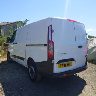 WHITE 2018 FORD TRANSIT CUSTOM 290 - Photo 16