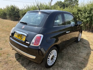 Black 2008 Fiat 500 - Photo 4