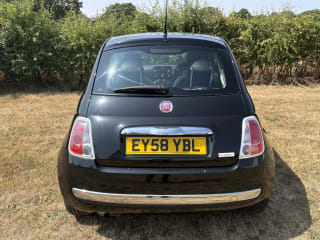 Black 2008 Fiat 500 - Photo 5