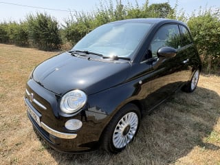 Black 2008 Fiat 500 - Photo 3