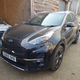 BLACK 2020 KIA SPORTAGE GT-LINE ISG 4X4 S-A - Photo 2