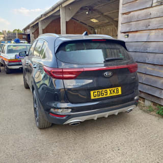 BLACK 2020 KIA SPORTAGE GT-LINE ISG 4X4 S-A - Photo 8
