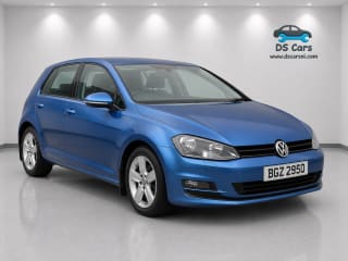 Front view of a Blue 2016 Volkswagen Golf Match Edition for sale