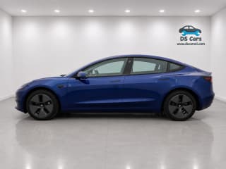 Tesla Model 3 electric motor and battery detail