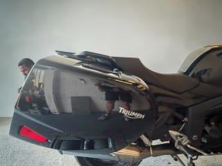 BLACK 2012 TRIUMPH SPRINT GT 1050 ABS - Photo 10