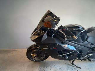 BLACK 2012 TRIUMPH SPRINT GT 1050 ABS - Photo 17