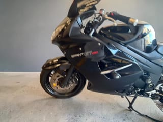 BLACK 2012 TRIUMPH SPRINT GT 1050 ABS - Photo 19