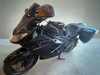 BLACK 2012 TRIUMPH SPRINT GT 1050 ABS - Photo 22