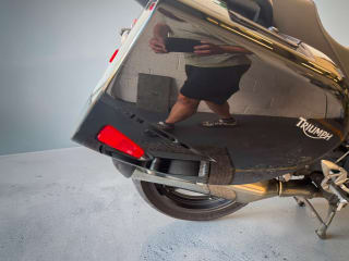 BLACK 2012 TRIUMPH SPRINT GT 1050 ABS - Photo 43