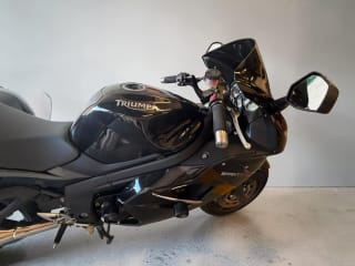 BLACK 2012 TRIUMPH SPRINT GT 1050 ABS - Photo 61