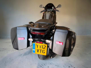BLACK 2012 TRIUMPH SPRINT GT 1050 ABS - Photo 63