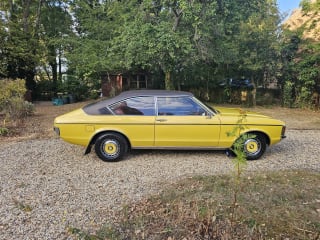 YELLOW 1975 FORD GRANADA 3.0 - Photo 6