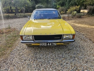 YELLOW 1975 FORD GRANADA 3.0 - Photo 7