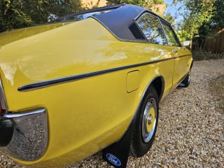 YELLOW 1975 FORD GRANADA 3.0 - Photo 12