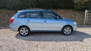 GREY 2009 SKODA FABIA 2 TDI 80 - Photo 2