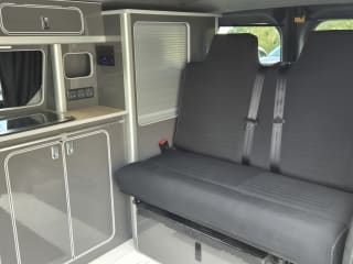 GREY 2023 NISSAN PRIMASTAR TEKNA DCI 4 berth camper van - Imaging+