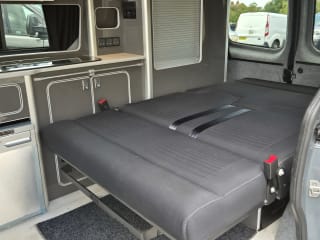 GREY 2023 NISSAN PRIMASTAR TEKNA DCI 4 berth camper van - Imaging+