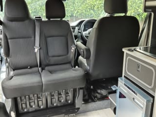 GREY 2023 NISSAN PRIMASTAR TEKNA DCI 4 berth camper van - Imaging+