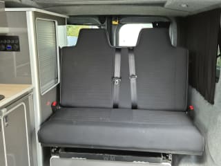 GREY 2023 NISSAN PRIMASTAR TEKNA DCI 4 berth camper van - Imaging+