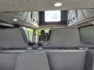 WHITE 2022 FORD TRANSIT CUSTOM 300LIMITD EBLUE 4 berth camper van - Imaging+