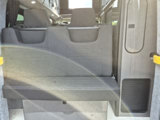 WHITE 2022 FORD TRANSIT CUSTOM 300LIMITD EBLUE 4 berth camper van - Imaging+