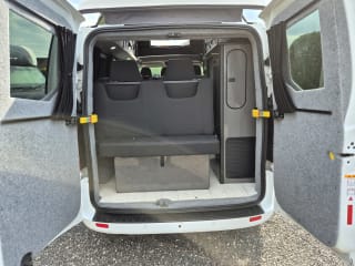 WHITE 2022 FORD TRANSIT CUSTOM 300LIMITD EBLUE 4 berth camper van - Imaging+
