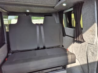 WHITE 2022 FORD TRANSIT CUSTOM 300LIMITD EBLUE 4 berth camper van - Imaging+