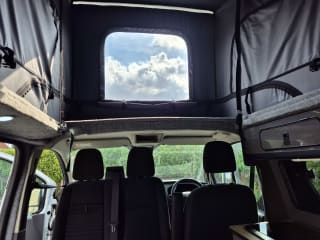 WHITE 2022 FORD TRANSIT CUSTOM 300LIMITD EBLUE 4 berth camper van - Imaging+