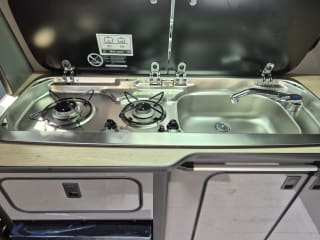 WHITE 2022 FORD TRANSIT CUSTOM 300LIMITD EBLUE 4 berth camper van - Imaging+