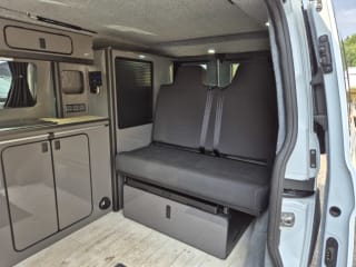 WHITE 2022 FORD TRANSIT CUSTOM 300LIMITD EBLUE 4 berth camper van - Imaging+