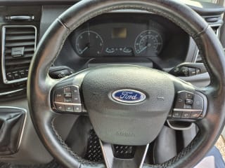 WHITE 2022 FORD TRANSIT CUSTOM 300LIMITD EBLUE 4 berth camper van - Imaging+