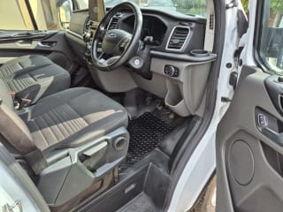 WHITE 2022 FORD TRANSIT CUSTOM 300LIMITD EBLUE 4 berth camper van - Imaging+