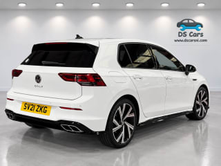 WHITE 2021 VOLKSWAGEN GOLF R-LINE TSI - Photo 5