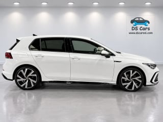 WHITE 2021 VOLKSWAGEN GOLF R-LINE TSI - Photo 6